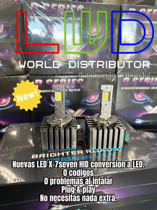 X-7SEVEN X-Apollo D Pro LED
Headlight Bulb