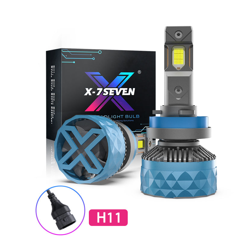 X 7seven -Apollo Plus 190W 38000LM LED Headlight Bulbs