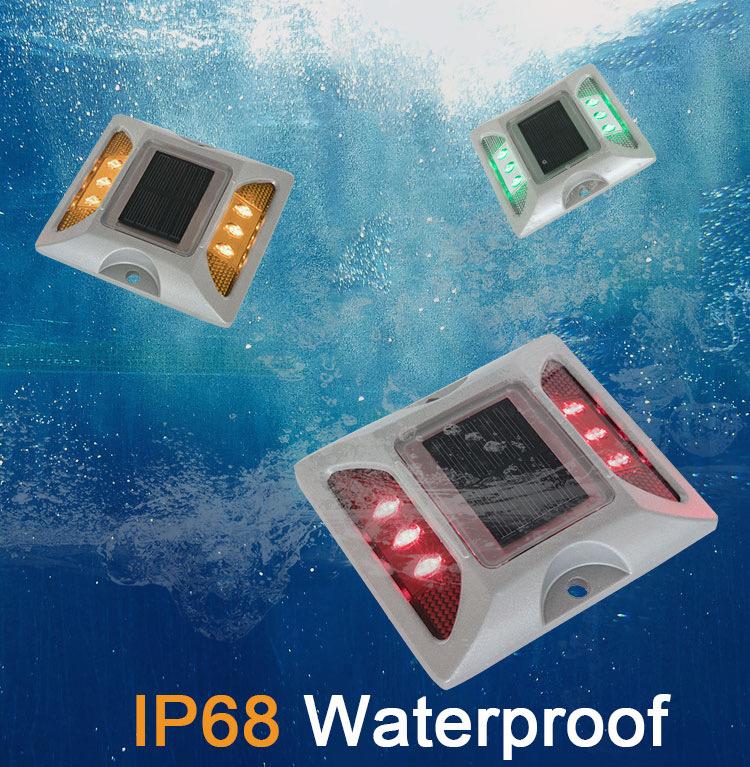 Solar LED street reflectors