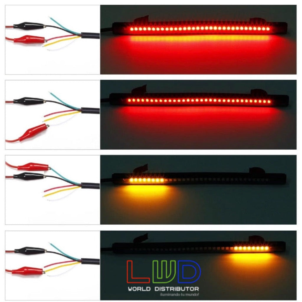 Universal LED Strip for Motorcycle License Plate