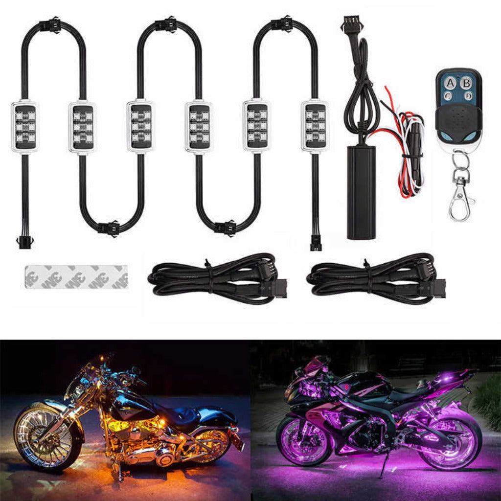 Motorcycle ambient led light